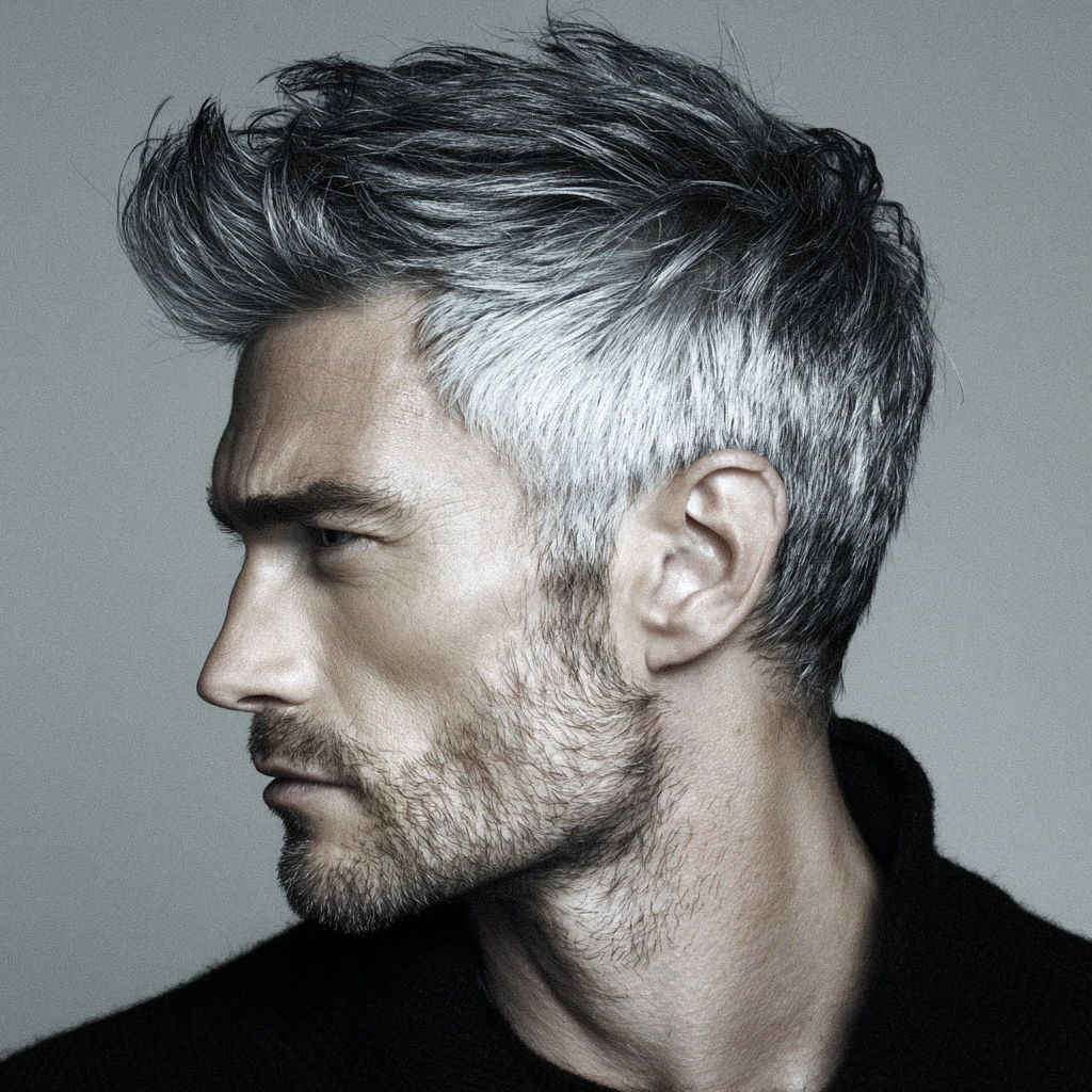 Moderner Herrenschnitt