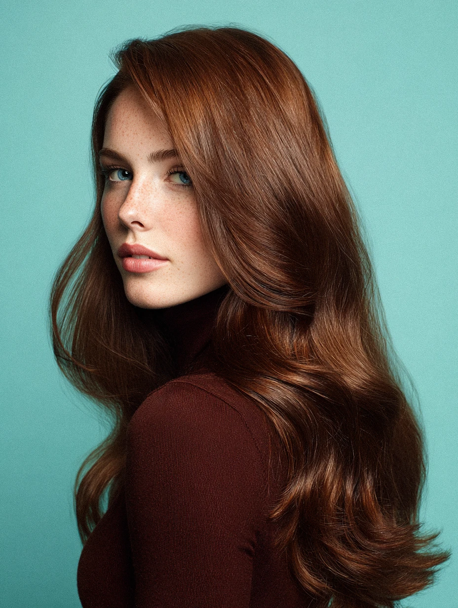 Elegantes Haarstyling